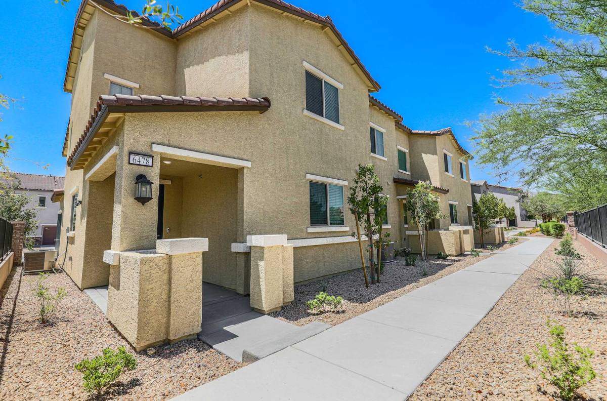 Townhouse for rent at 6478 Silver Estates St, North Las Vegas, NV 89086
