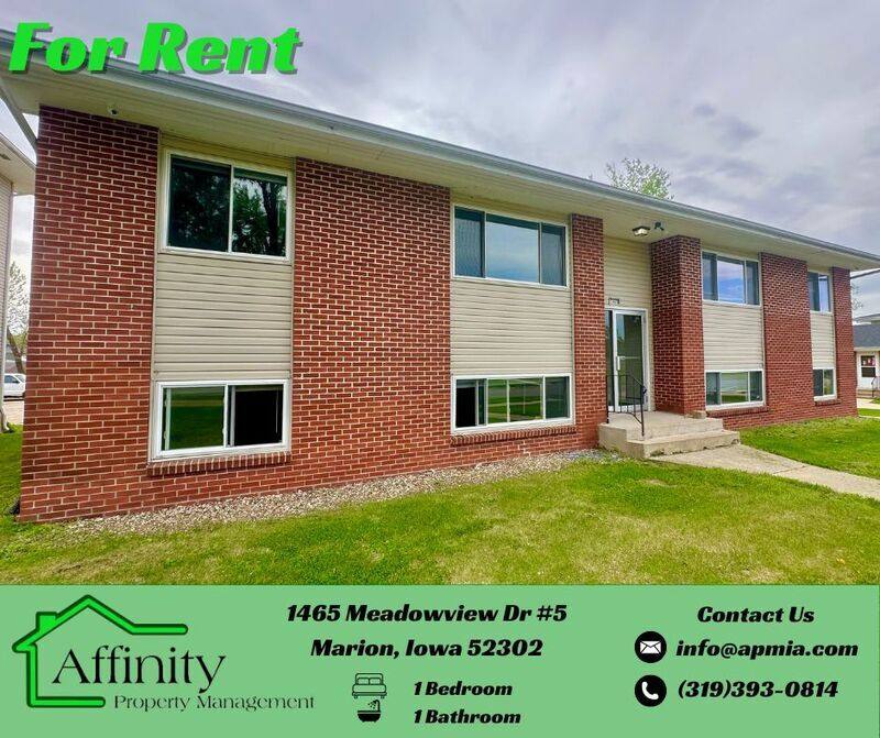 Apartment for rent at 1465 Meadowview Dr, Marion, IA 52302
