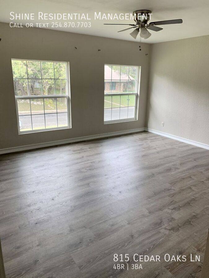 House for rent at 815 Cedar Oaks Lane, Harker Heights, TX 76548