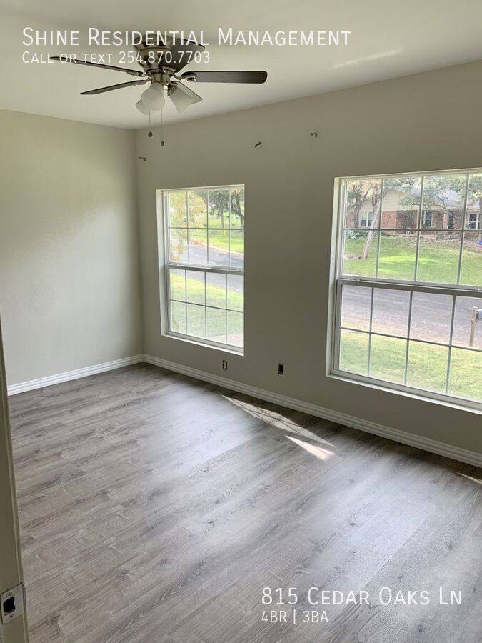 House for rent at 815 Cedar Oaks Lane, Harker Heights, TX 76548