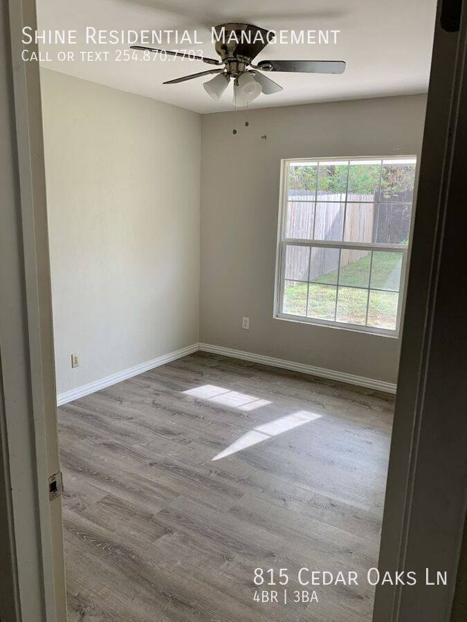 House for rent at 815 Cedar Oaks Lane, Harker Heights, TX 76548