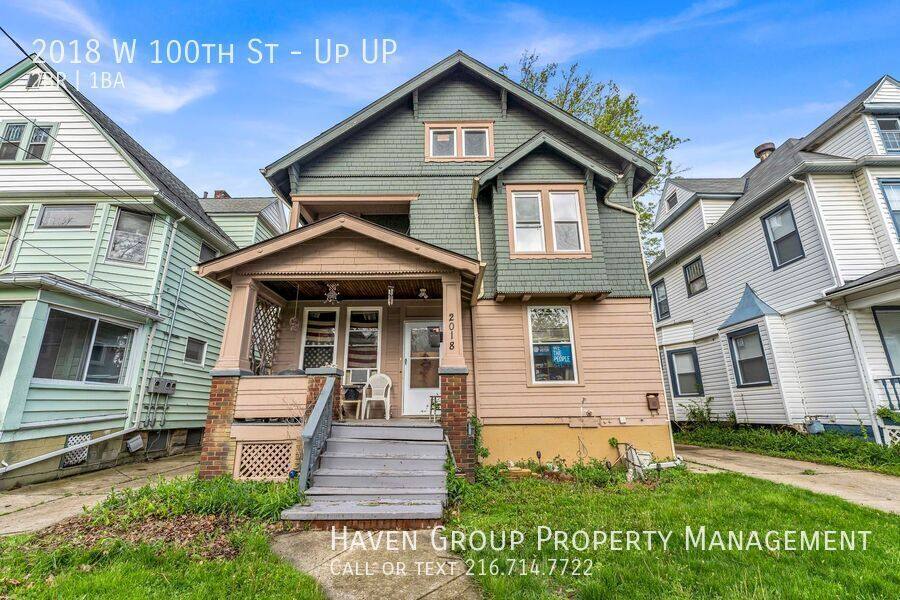 Apartment for rent at 2018 W 100th St #UP, Cleveland, OH 44102