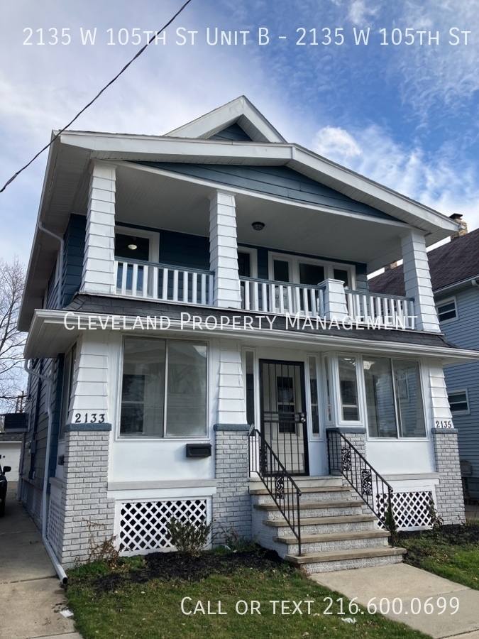 Apartment for rent at 2135 W 105th St #B, Cleveland, OH 44102