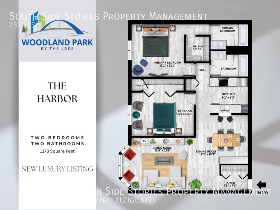 Apartment for rent at 637 E Woodland Park #703, Chicago, IL 60616