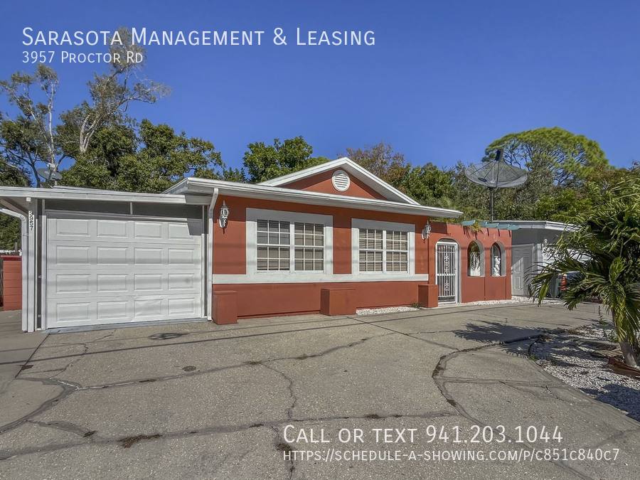 House for rent at 3957 Proctor Rd, Sarasota, FL 34233