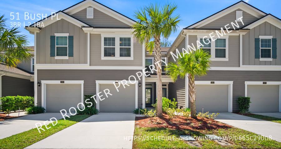 Townhouse for rent at 51 Bush Place, Saint Johns, FL 32259