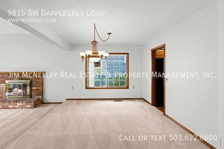 House for rent at 9815 SW Dapplegrey Loop, Beaverton, OR 97008