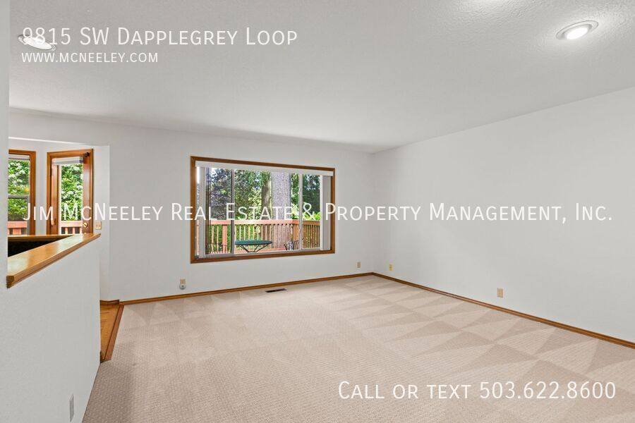 House for rent at 9815 SW Dapplegrey Loop, Beaverton, OR 97008