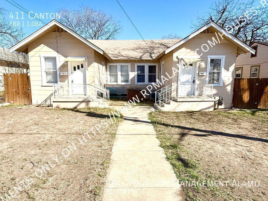House for rent at 411 Canton, San Antonio, TX 78202