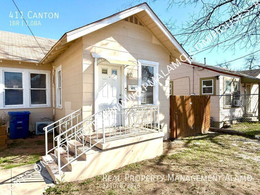 House for rent at 411 Canton, San Antonio, TX 78202