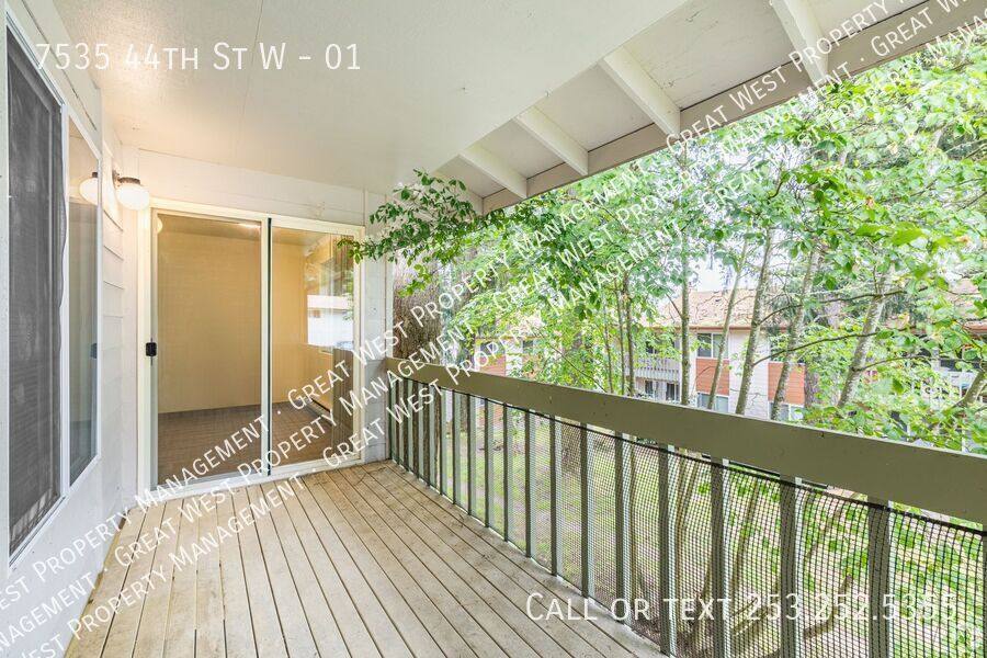Apartment for rent at 7535 44th St W #1, Tacoma, WA 98466