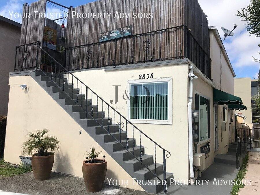 Apartment for rent at 2838 Keats St #2B, San Diego, CA 92106