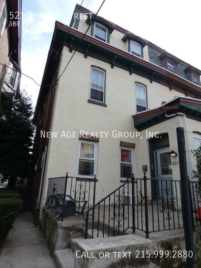 Apartment for rent at 521 S 42nd St #3, Philadelphia, PA 19104
