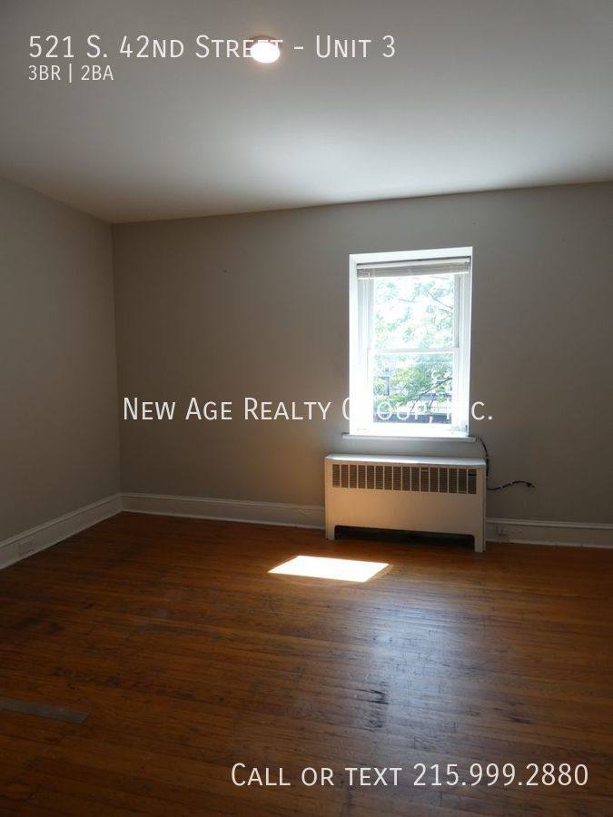 Apartment for rent at 521 S 42nd St #3, Philadelphia, PA 19104