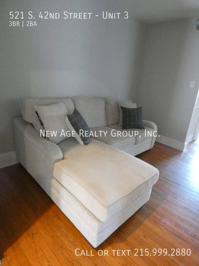 Apartment for rent at 521 S 42nd St #3, Philadelphia, PA 19104