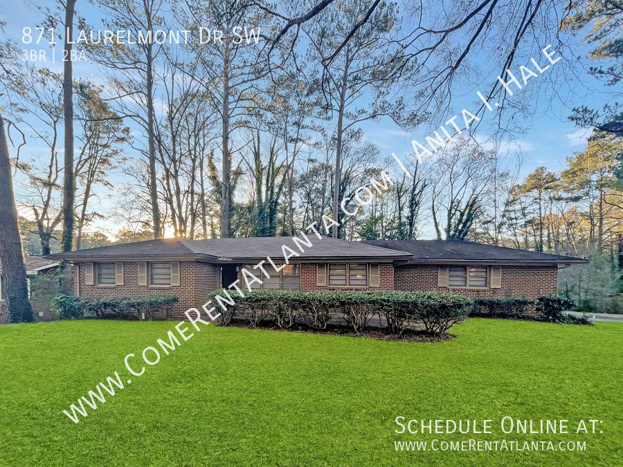 House for rent at 871 Laurelmont Dr SW, Atlanta, GA 30311