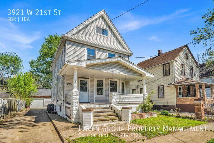 House for rent at 3921 W 21st St, Cleveland, OH 44109