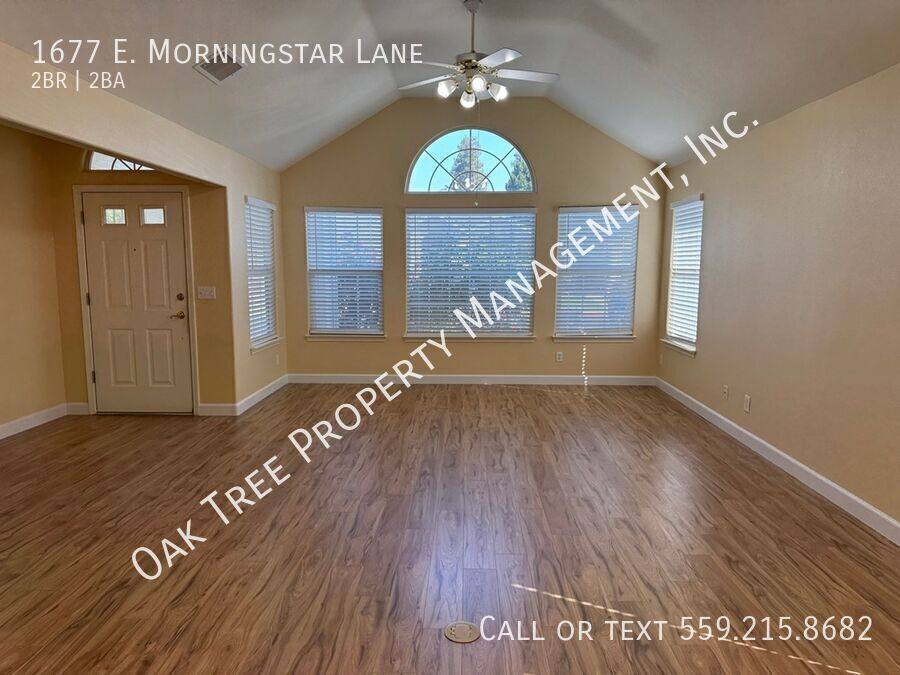 House for rent at 1677 E Morningstar Lane, Fresno, CA 93720