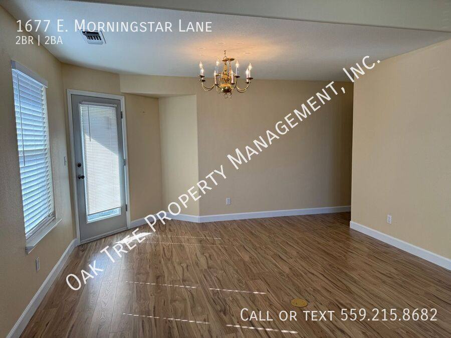 House for rent at 1677 E Morningstar Lane, Fresno, CA 93720