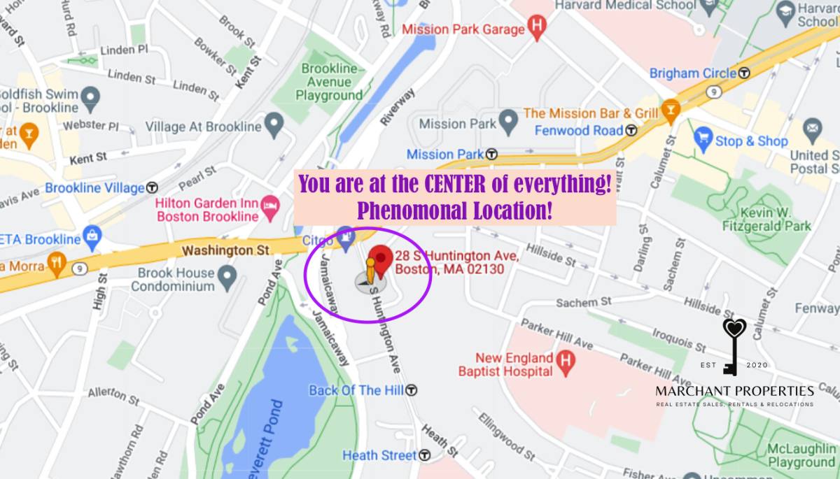 Apartment for rent at 28 S Huntington Ave #201, Jamaica Plain, MA 02130