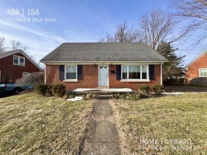 House for rent at 510 Hill N Dale Rd, Lexington, KY 40503