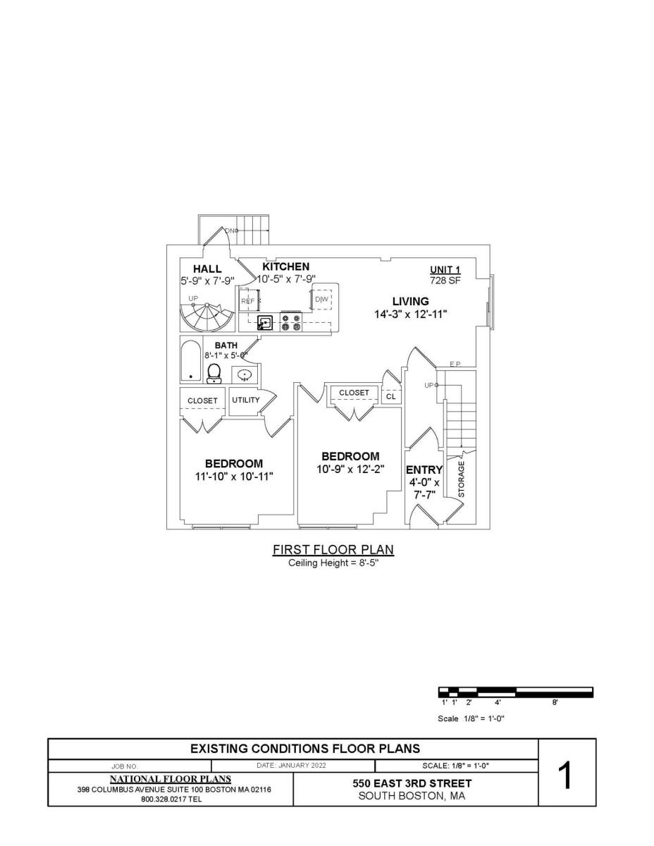 House for rent at 550 E 3rd St #1, South Boston, MA 02127