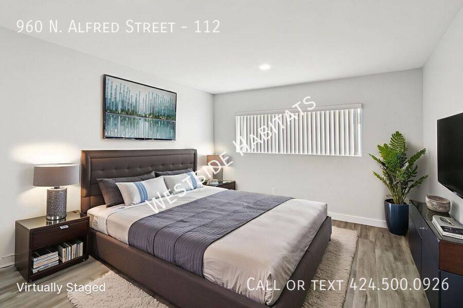 Apartment for rent at 960 N Alfred St #112, West Hollywood, CA 90069