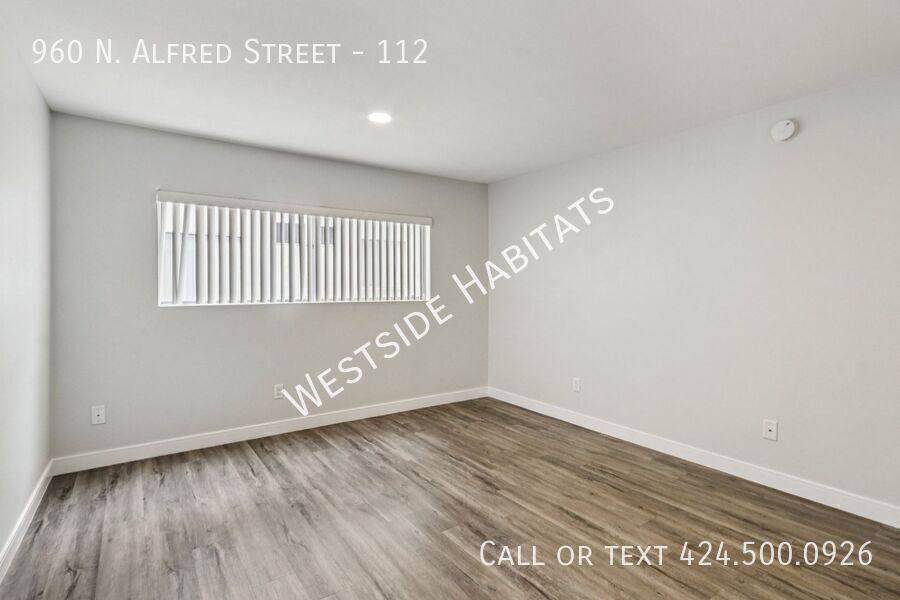 Apartment for rent at 960 N Alfred St #112, West Hollywood, CA 90069