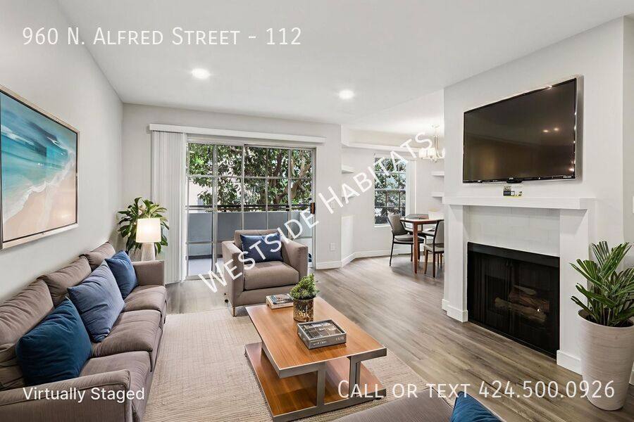 Apartment for rent at 960 N Alfred St #112, West Hollywood, CA 90069