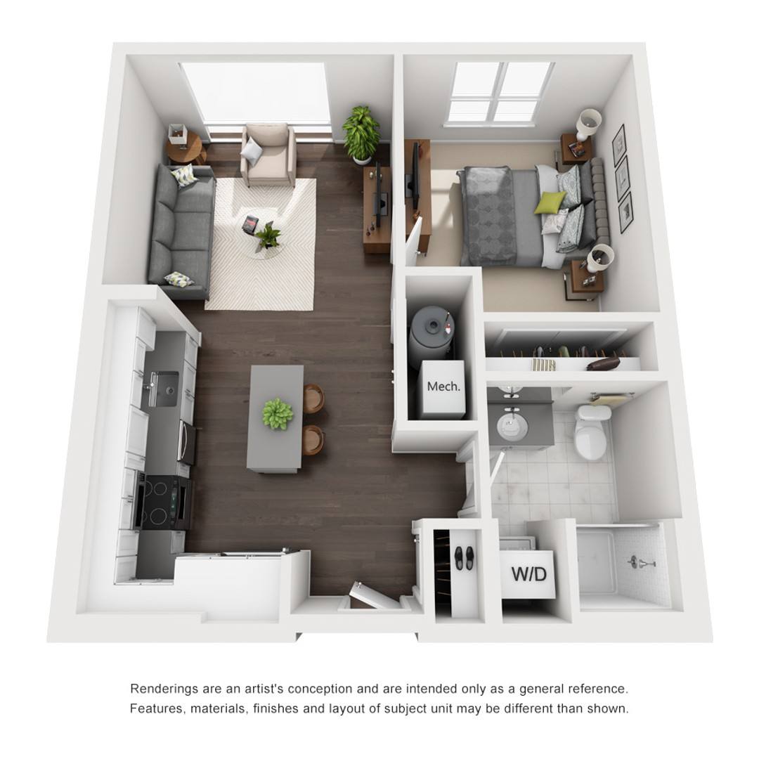 Apartment for rent at 449 Canal St #631, Somerville, MA 02145