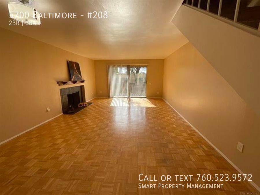 Townhouse for rent at 5700 Baltimore #208, La Mesa, CA 91942
