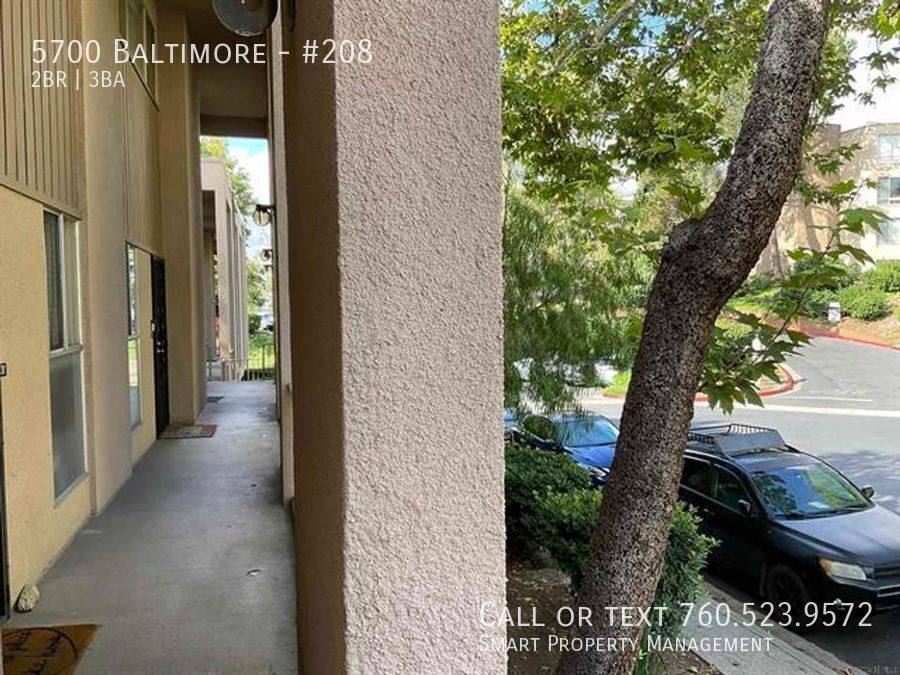 Townhouse for rent at 5700 Baltimore #208, La Mesa, CA 91942