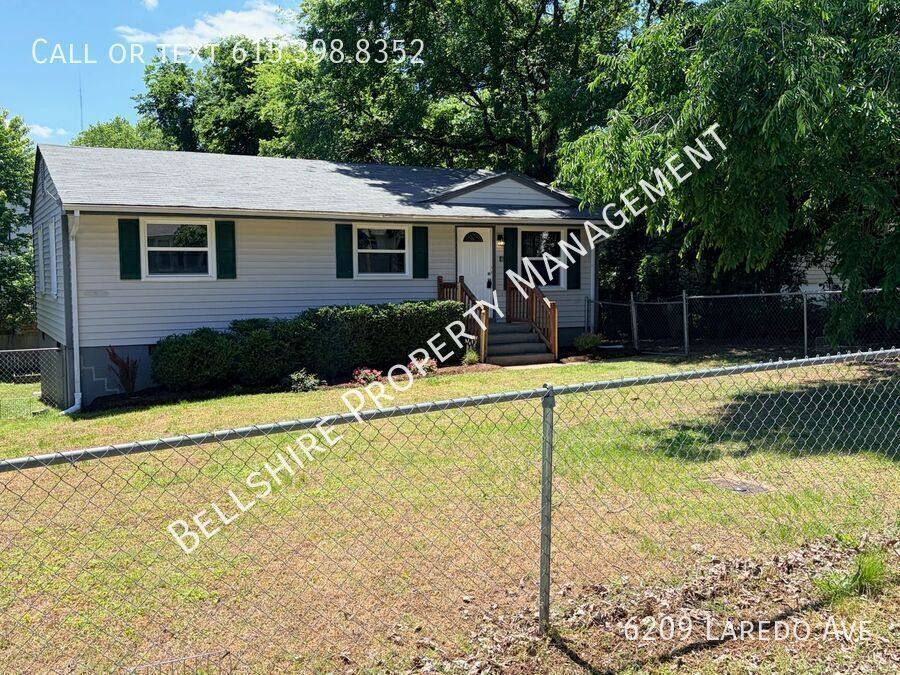 House for rent at 6209 Laredo Ave, Nashville, TN 37209