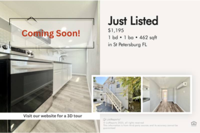 Apartment for rent at 711 18th Ave S #3, Saint Petersburg, FL 33705