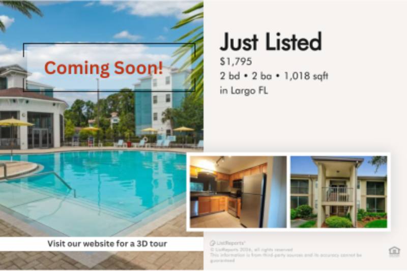 Condo for rent at 10155 Sailwinds Blvd S #204, Largo, FL 33773