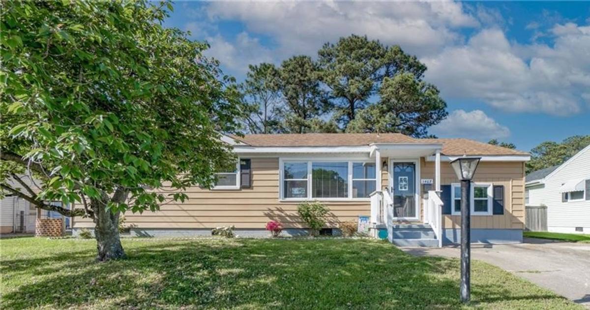 House for rent at 1407 Kay Ave, Chesapeake, VA 23324