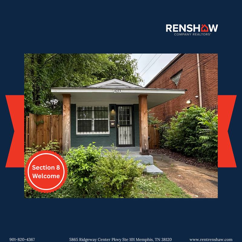 House for rent at 1643 McMillan St, Memphis, TN 38106