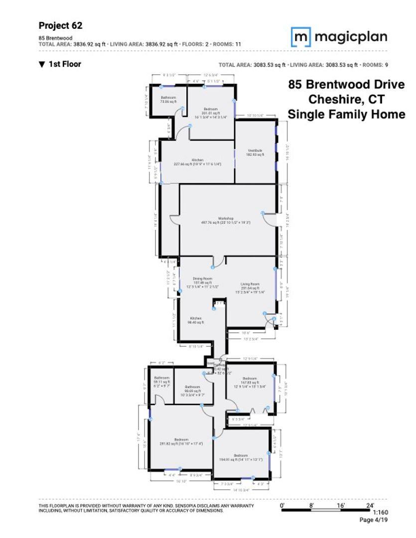 House for rent at 85 Brentwood Dr, Cheshire, CT 06410