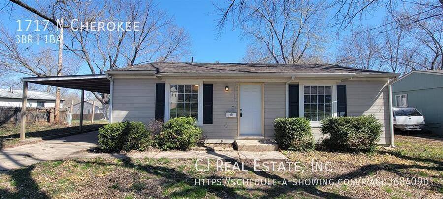House for rent at 1717 N Cherokee, Independence, MO 64058