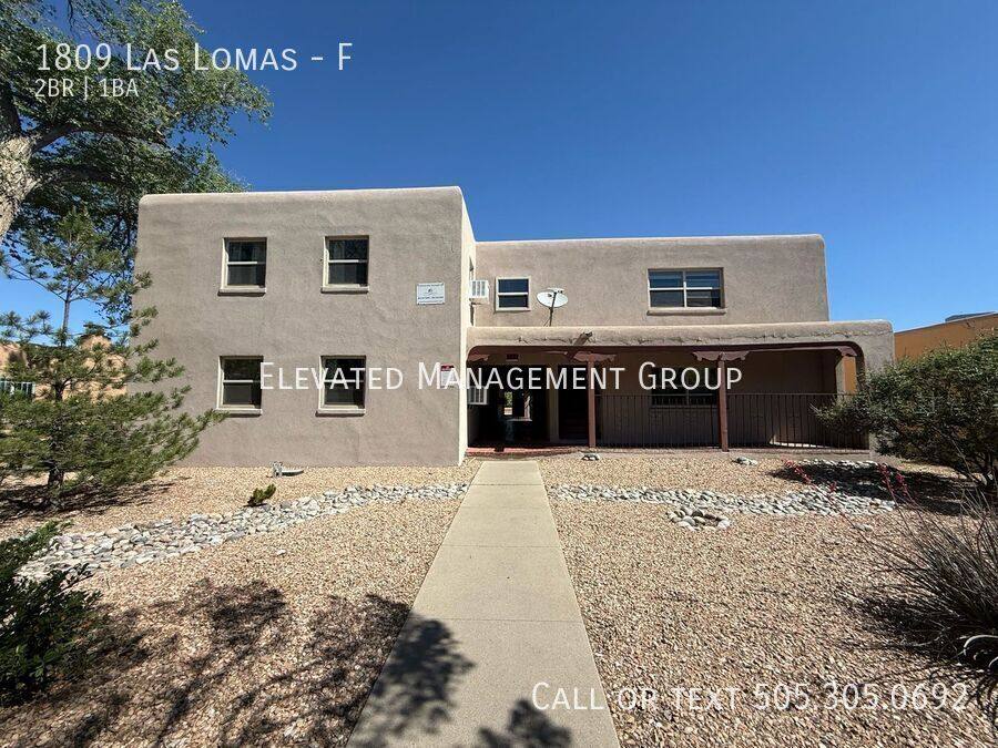 1809 Las Lomas #F, Albuquerque, NM 87106