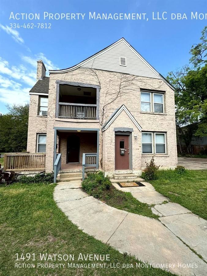 Apartment for rent at 1491 Watson Ave, Montgomery, AL 36106