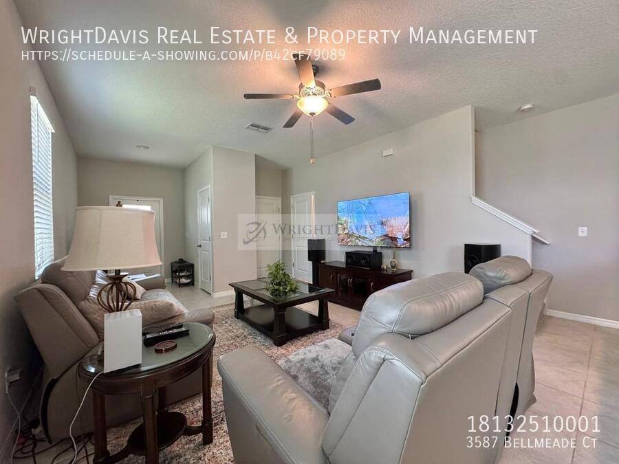 Townhouse for rent at 3587 Bellmeade Court, Wesley Chapel, FL 33543