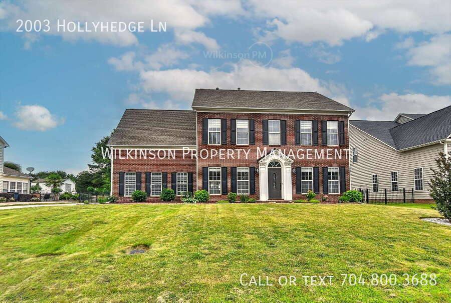 House for rent at 2003 Hollyhedge Lane, Indian Trail, NC 28079