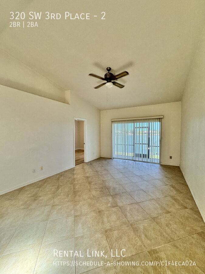 Apartment for rent at 320 SW 3rd Place #2, Cape Coral, FL 33991