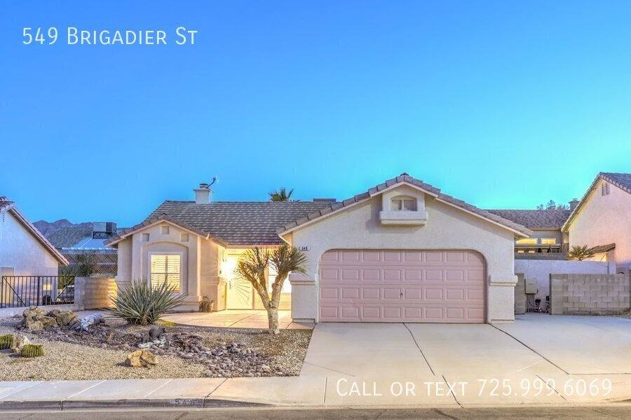 House for rent at 549 Brigadier St, Henderson, NV 89002