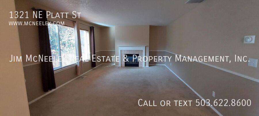 House for rent at 1321 NE Platt St, Hillsboro, OR 97124