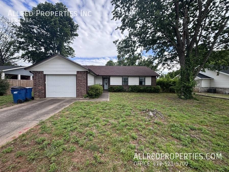 House for rent at 2607 Purdue Circle, Bentonville, AR 72712