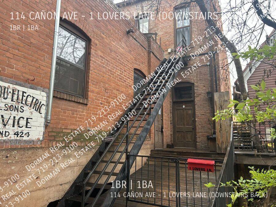 Apartment for rent at 114 Caon Ave #1 Lovers Lane Downst, Manitou Springs, CO 80829
