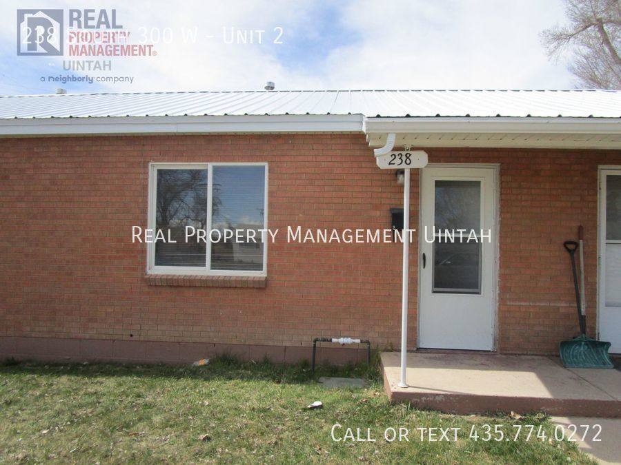 Apartment for rent at 238 S 300 W #2, Vernal, UT 84078