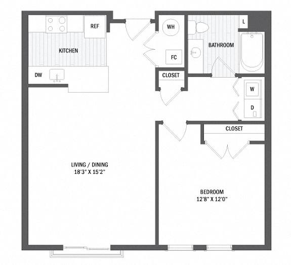 Apartment for rent at 1000 Stone Place #1-206, Melrose, MA 02176